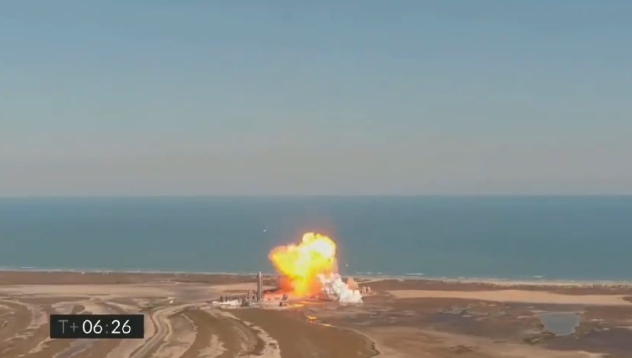 Nuevo prototipo del SpaceX explotó durante aterrizaje: es la segunda falla en dos meses