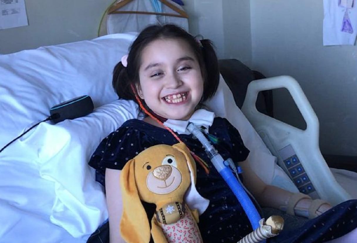 Niña que quedó en estado de tetraplejia podría regresar a su hogar luego de un año y dos meses