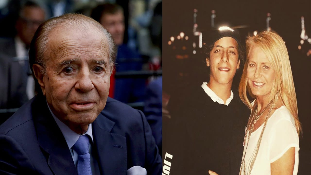 Así fue la relación amorosa entre Carlos Menem y Cecilia Bolocco