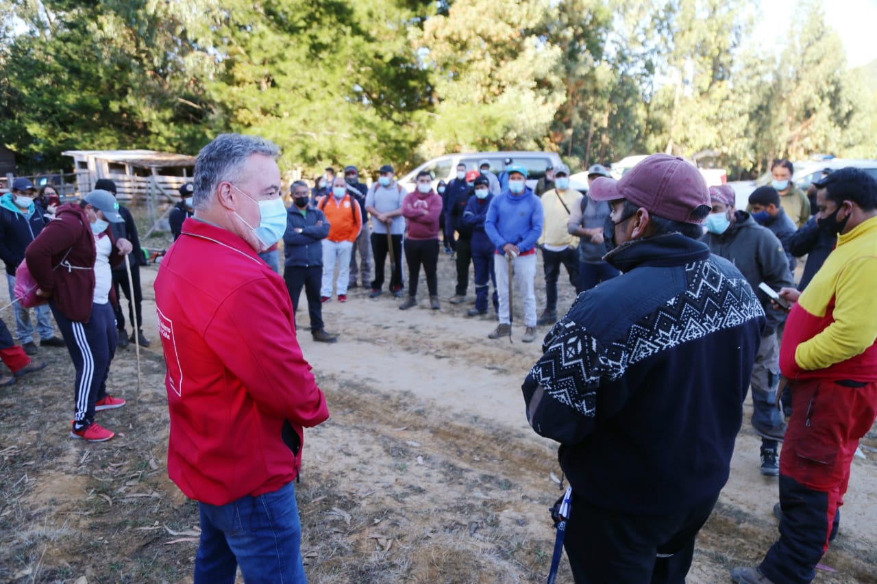 Desde este lunes cambiarán ubicación del puesto de comando por la búsqueda de Tomás Bravo