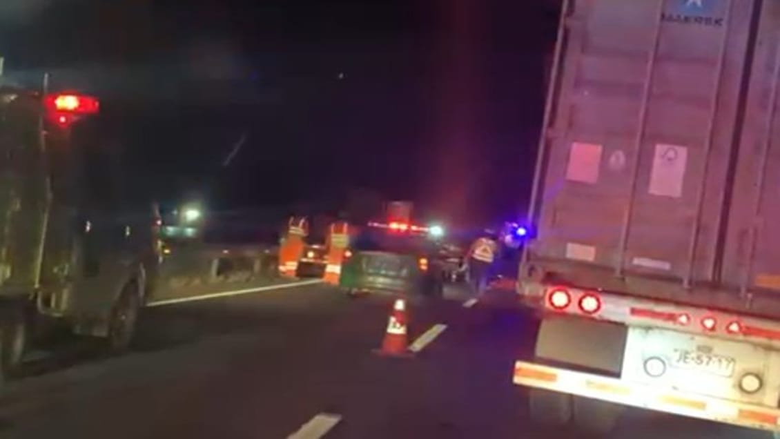 Accidente de tránsito deja tres muertos en la Ruta 5 Sur