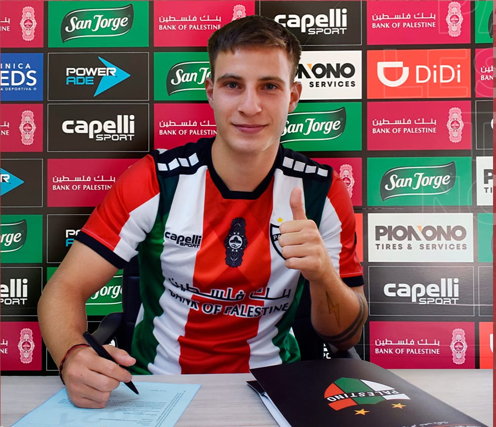 Barticciotto lució en su debut como jugador profesional en Palestino