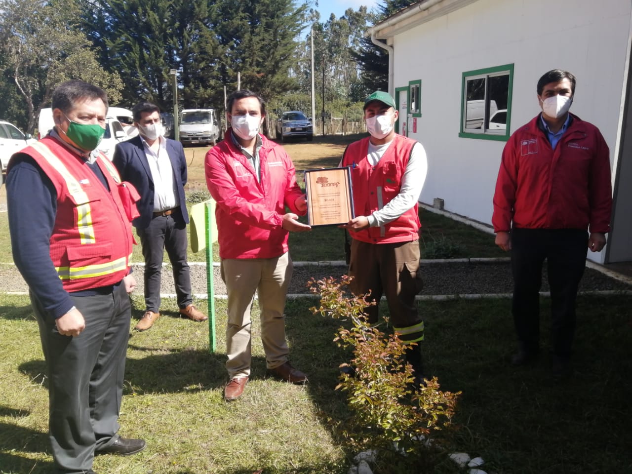 Reconocen a brigadistas del Biobío por cero accidentabilidad en combate de incendios forestales
