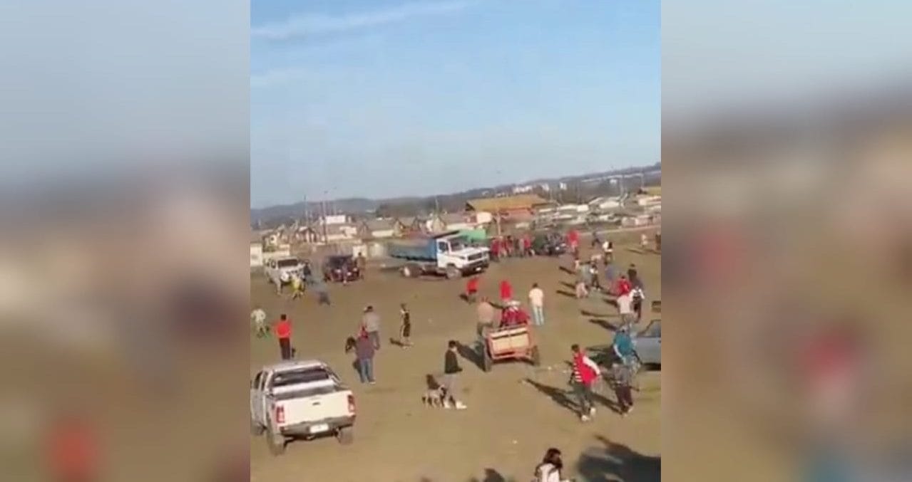 Alocado conductor arremetió con camión en medio de carrera a la chilena en San Pedro: Lo balearon