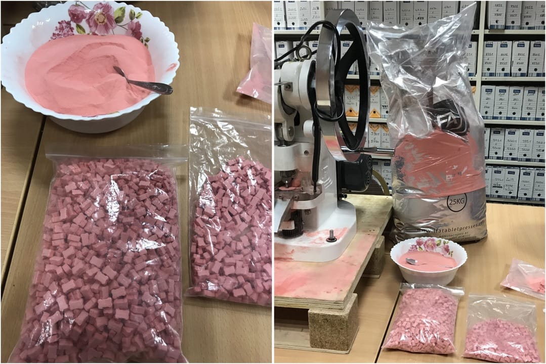 Policía decomisó una alta cantidad de dulces de frutilla creyendo que era éxtasis