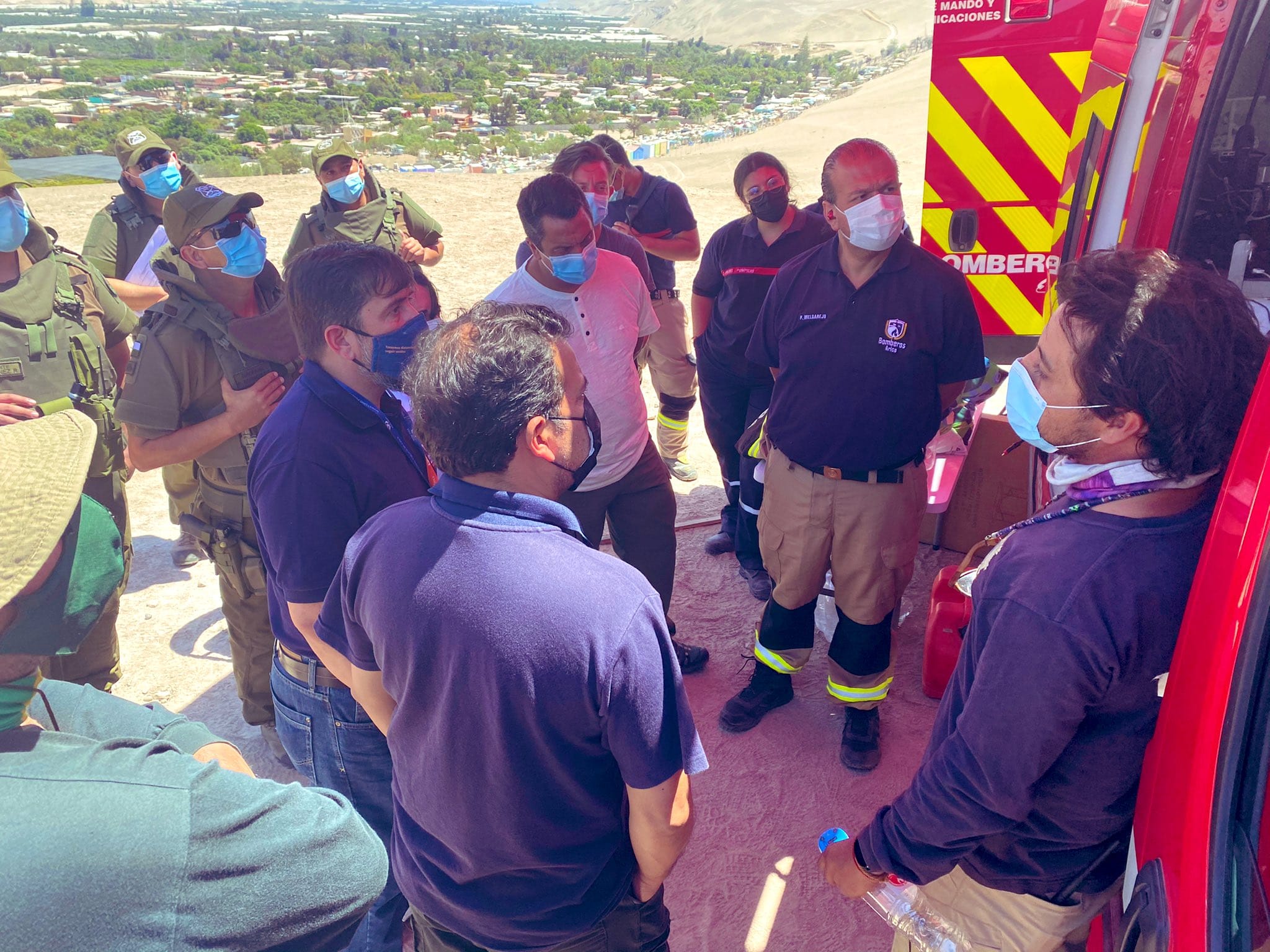 Inician operación de búsqueda de menor de 14 años perdido en Arica