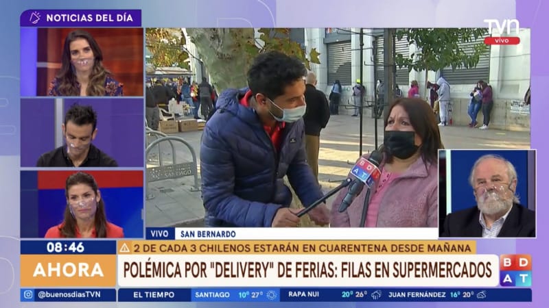 Mujer rompió en llanto tras pregunta de Gino Costa en pleno despacho del “Buenos días a todos”