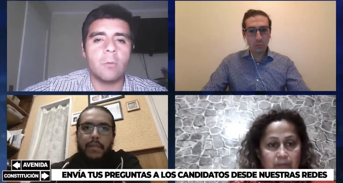 Candidatos a constituyentes del Distrito 20 debatieron sobre nacionalizar los recursos naturales