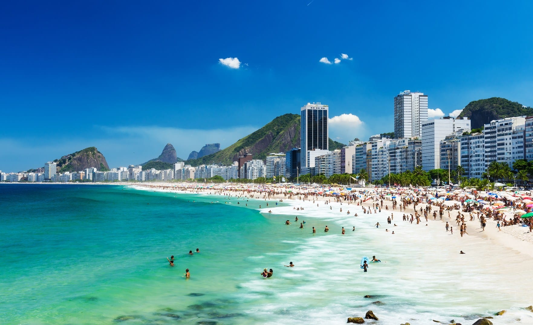 Así lucen las playas de Río de Janeiro luego que autoridades decretaran el cierre por Covid