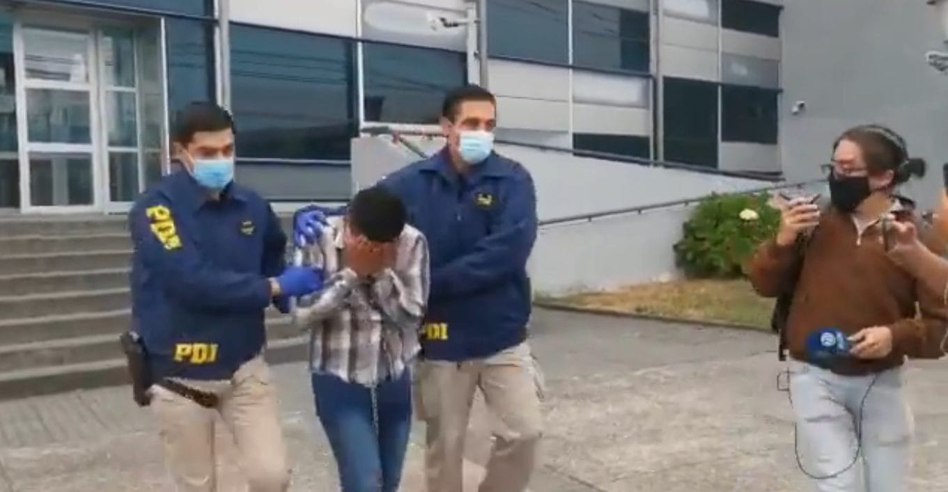 Hombre fue detenido tras golpear con un elemento contundente a una adulta mayor para robarle en Puerto Montt