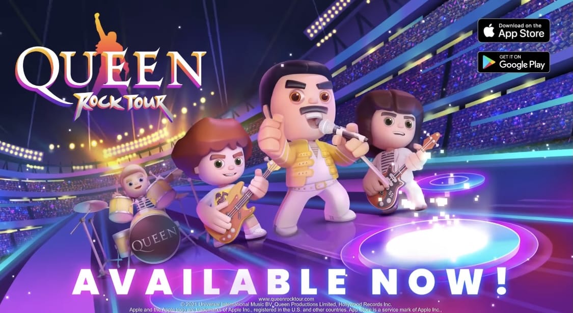 Fanáticos de Queen podrán tocar con la banda desde sus celulares en exclusivo videojuego