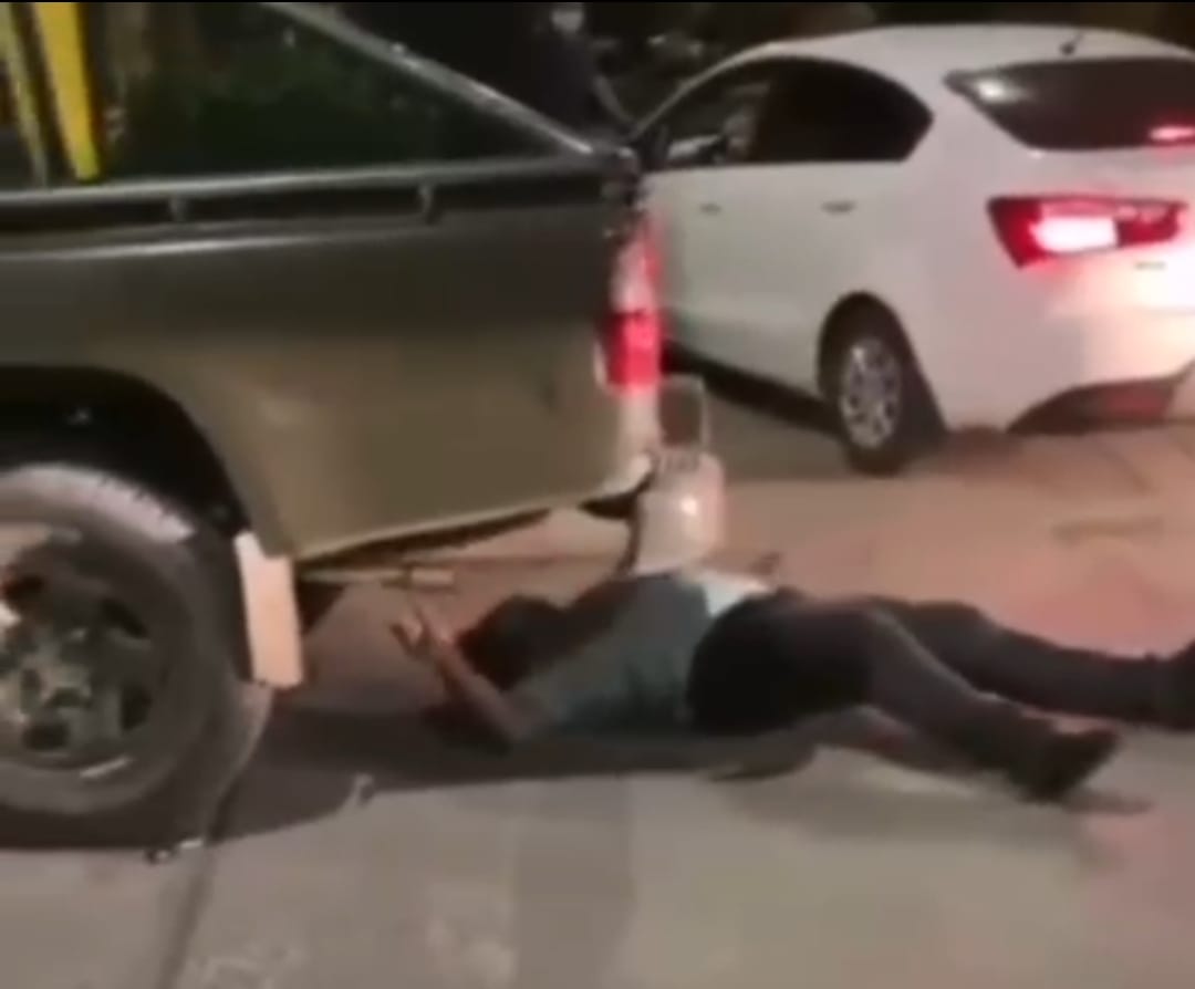“Si fuera actor, lo habría hecho mejor”: Protagonista de pelea con militar insistió en que fue atropellado