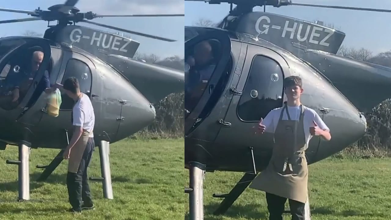 Hambriento piloto rompió la cuarentena viajando 130 km para comer un sándwich