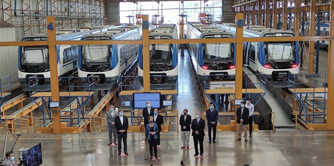 Los nuevos trenes que llegarán al Biobío ya están en Chile