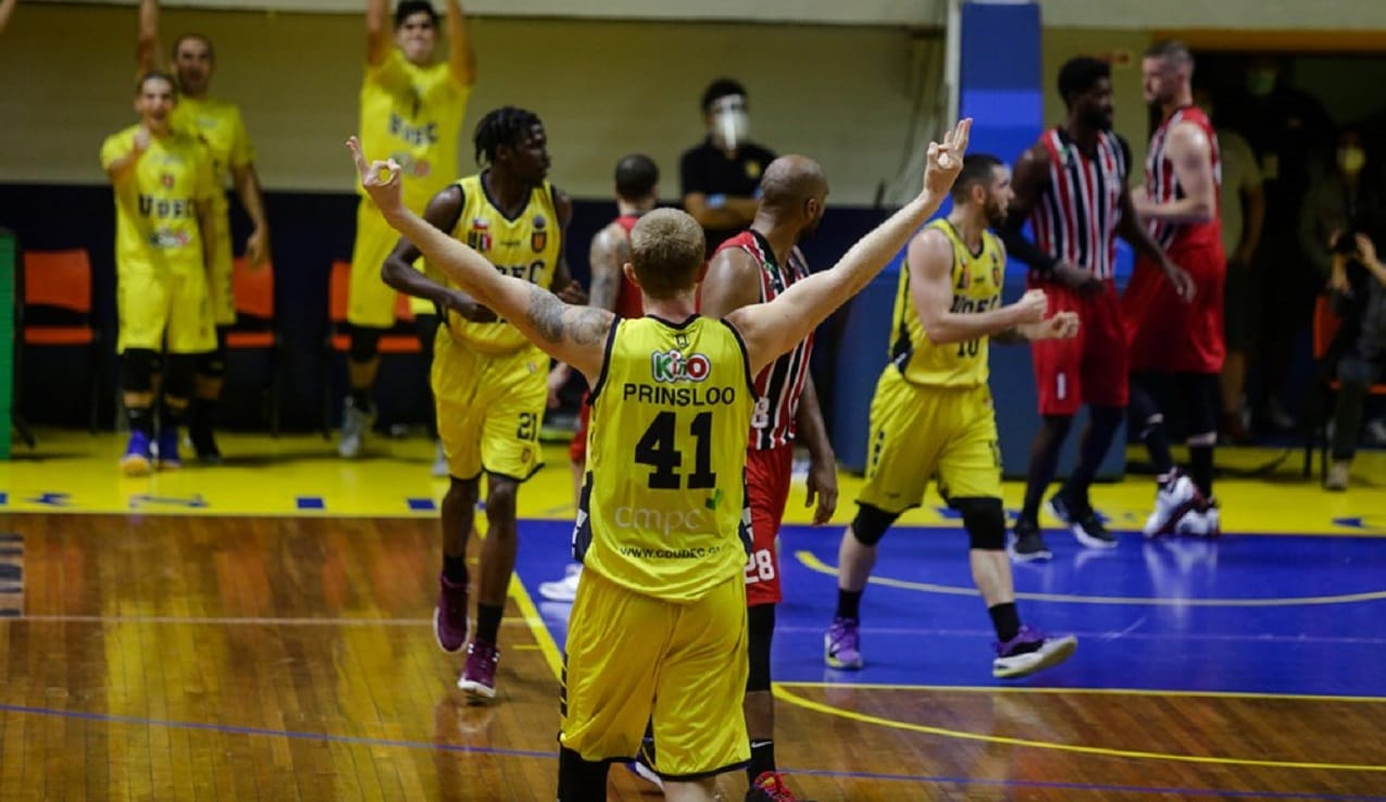 Basket UdeC consiguió histórico triunfo en la Basketball Champions League Americas