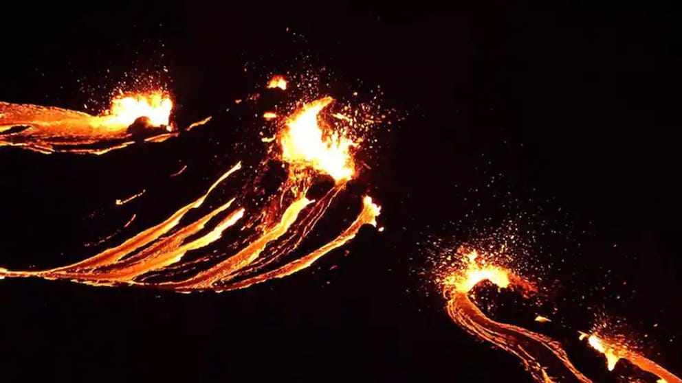 Un volcán entró en erupción por primera vez luego de 6.000 años