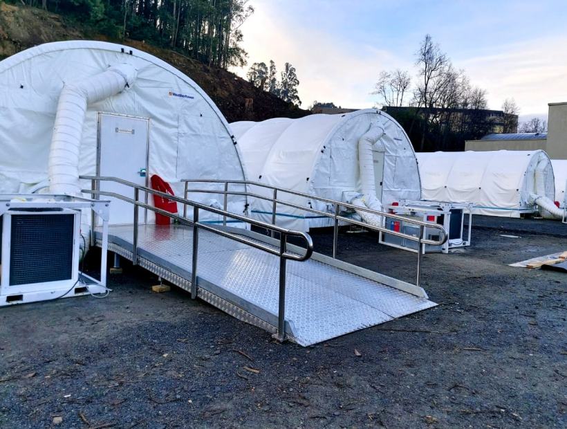 Ante la falta de camas en el Biobío: ¿En qué está el Hospital Modular de Concepción?