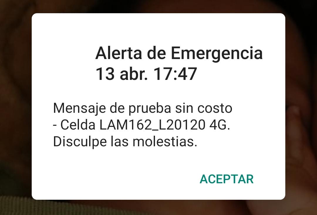 Alarmas de emergencia sonaron en celulares de penquistas en nuevo error por pruebas