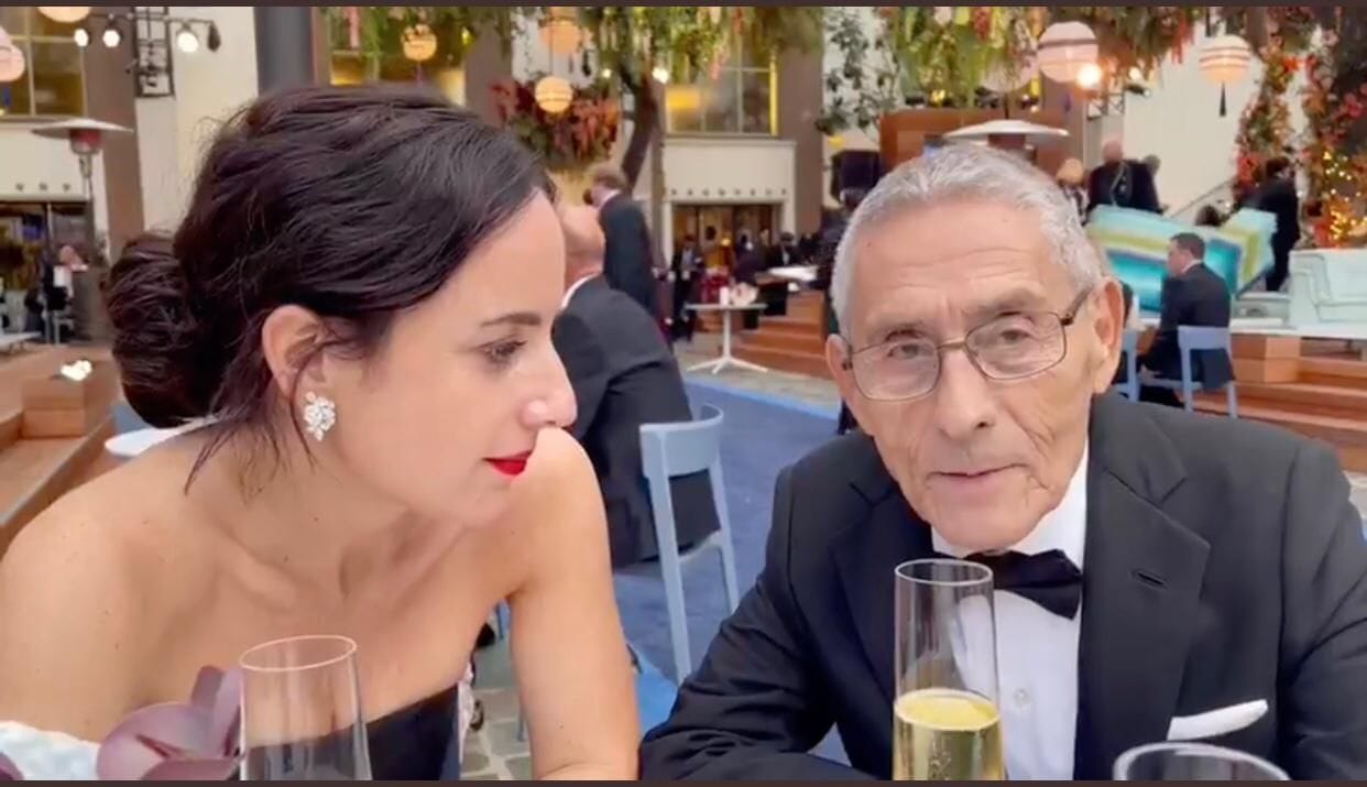Don Sergio Chamy en los Premios Oscar: “Me siento extraordinariamente bien”