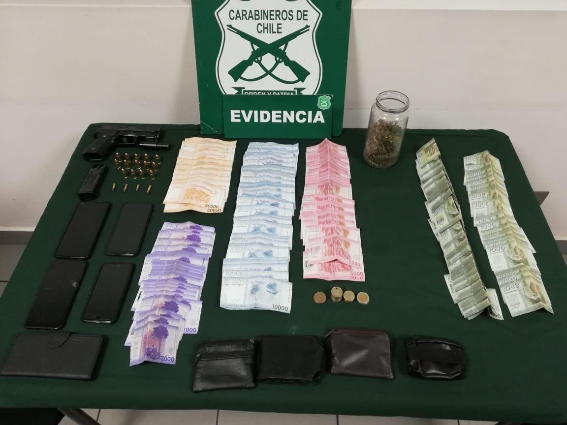 Cinco sujetos fueron detenidos tras persecución en Concepción