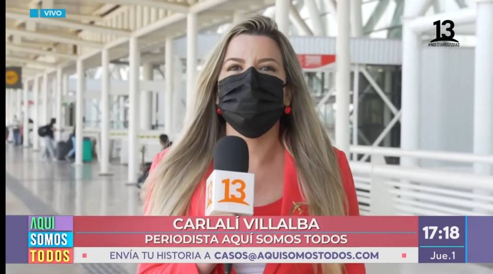 La primera eliminada en la historia de los realities en Chile reaparece como notera de TV