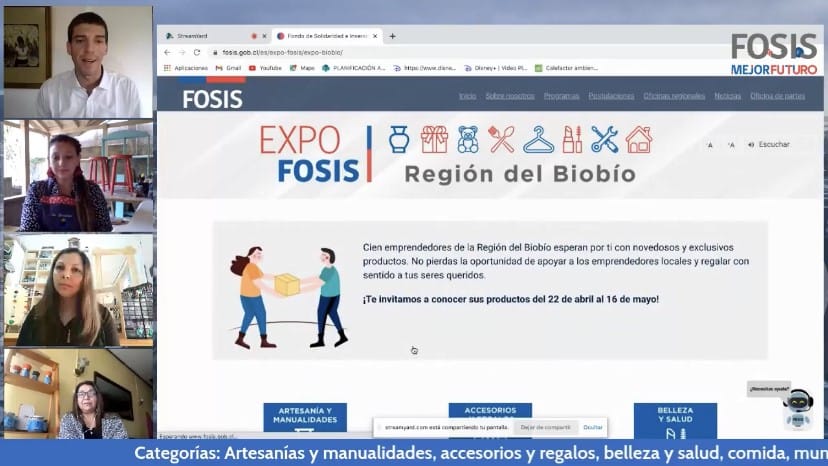 Desde artesanías a regalos: 100 emprendedores participarán de ExpoFosis Biobío 2021