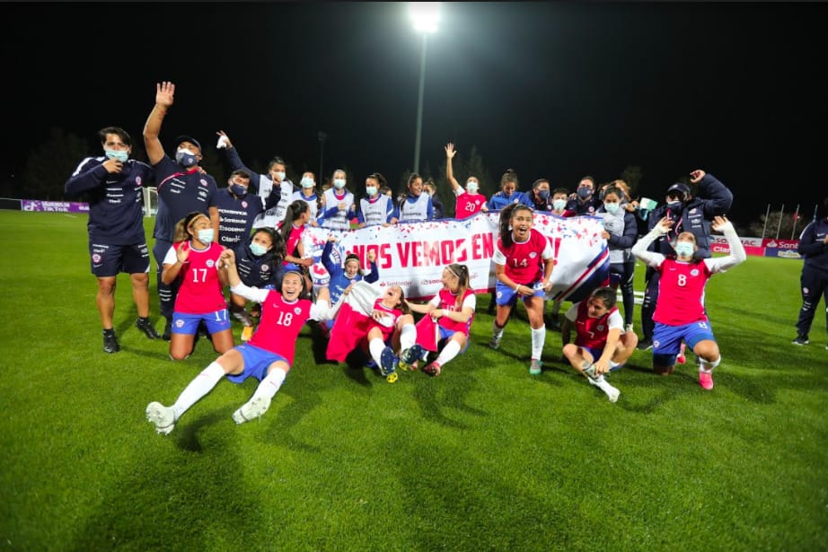La celebración olímpica de la Roja femenina