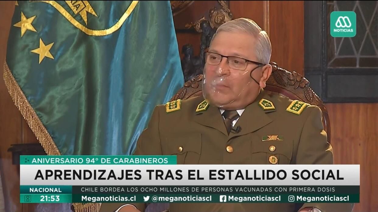 “Nosotros somos víctimas”: General de Carabineros, Ricardo Yáñez, se refirió a la violencia en la macrozona sur