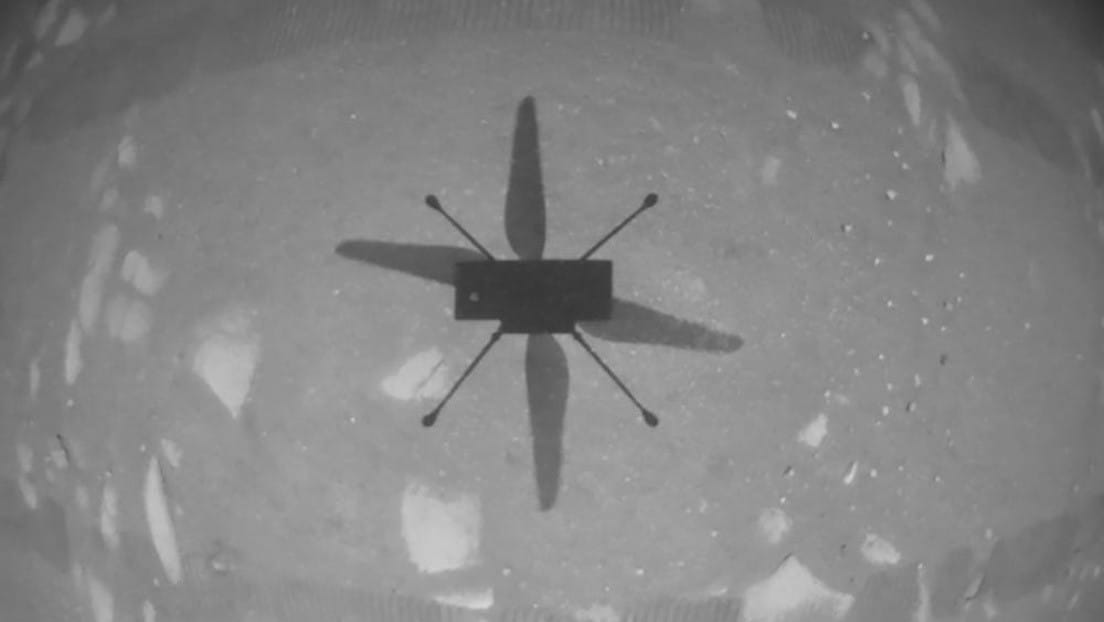 Día histórico para la humanidad: Helicóptero de la NASA sobrevuela con éxito superficie de Marte