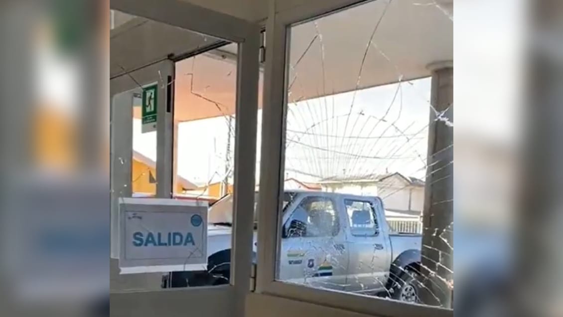 Cesfam Leocán Portus de Talcahuano sufre nuevo ataque y funcionarios piden presencia militar