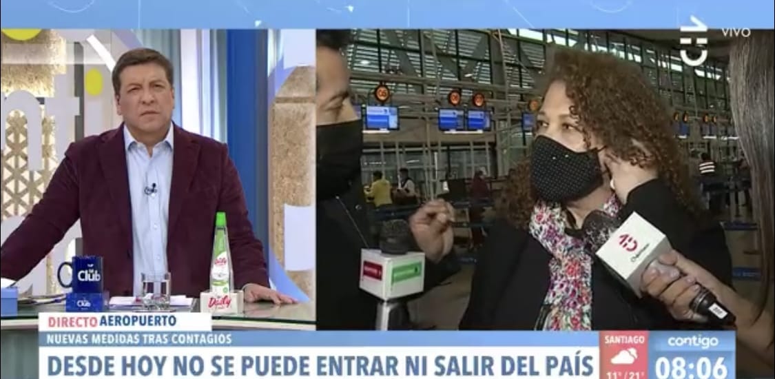 Julio César Rodríguez se molestó con periodista de Bienvenidos que interrumpió despacho