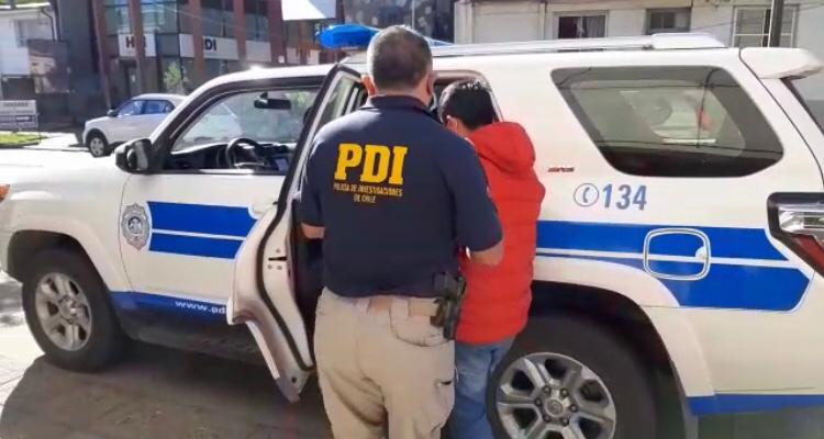 PDI de Los Ángeles detuvo a sujeto de 20 años acusado de violar a joven que conoció a través de redes sociales