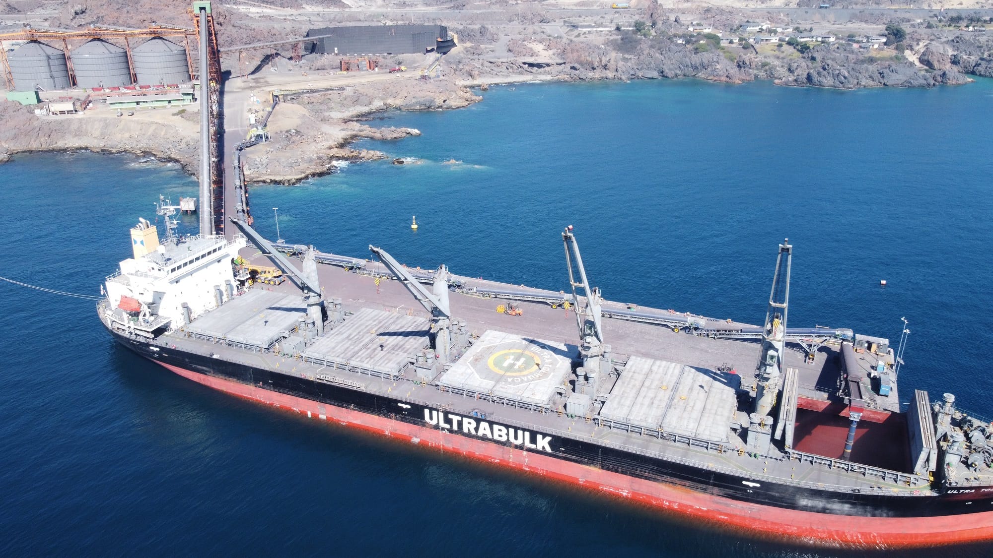 Primer embarque de pellets llegará a Talcahuano desde Atacama