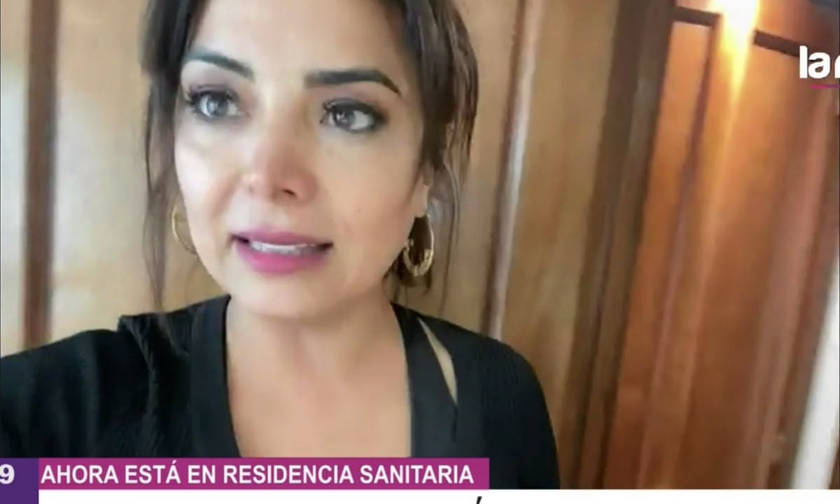 Mariela Montero mostró a sus seguidores el hotel donde cumple cuarentena tras llegar a Chile