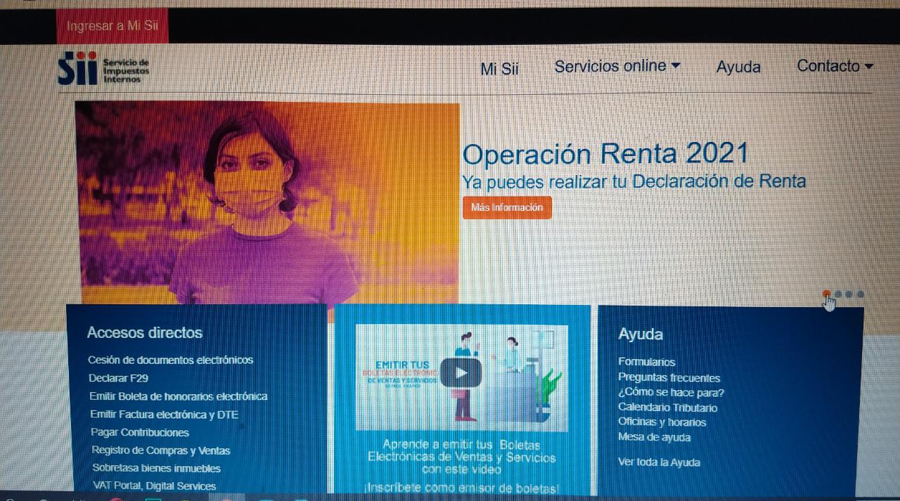 SII alerta por sitio fraudulento que roba datos personales en medio de Operación Renta