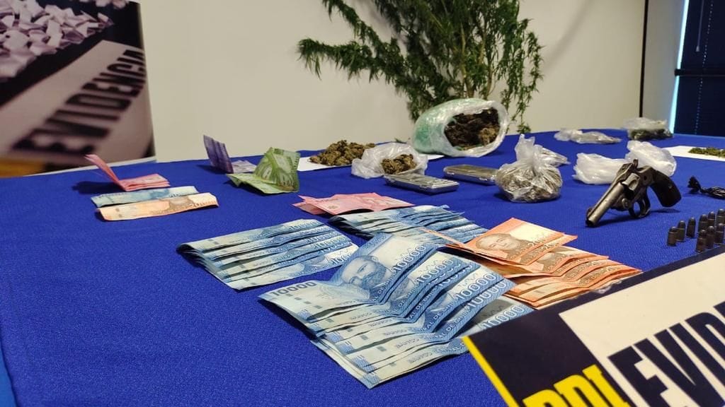 Operación “Villagra” dejó más de 2 mil dosis de drogas en Los Ángeles y Quilaco decomisadas