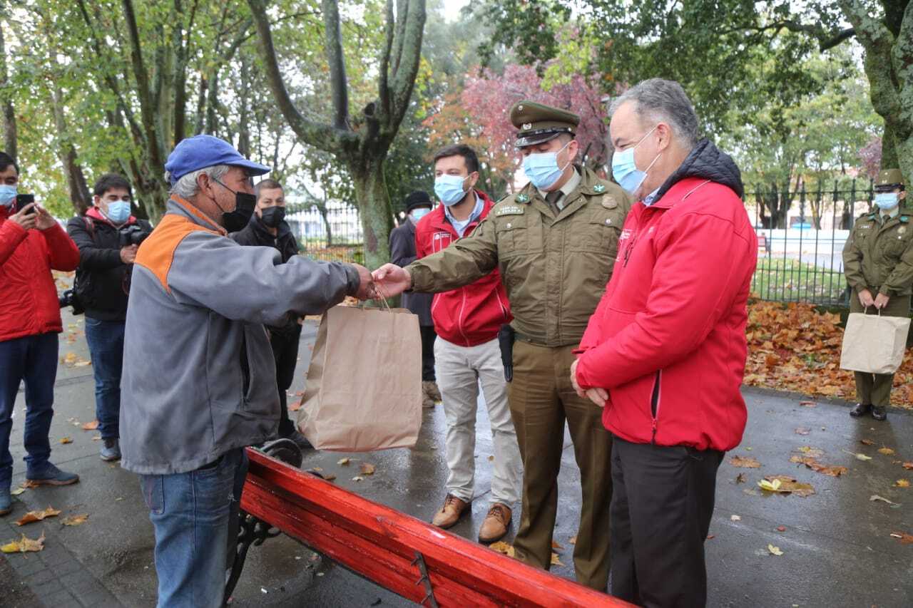 Activan Plan Noche Digna con ayuda sanitaria para personas en situación de calle en Concepción