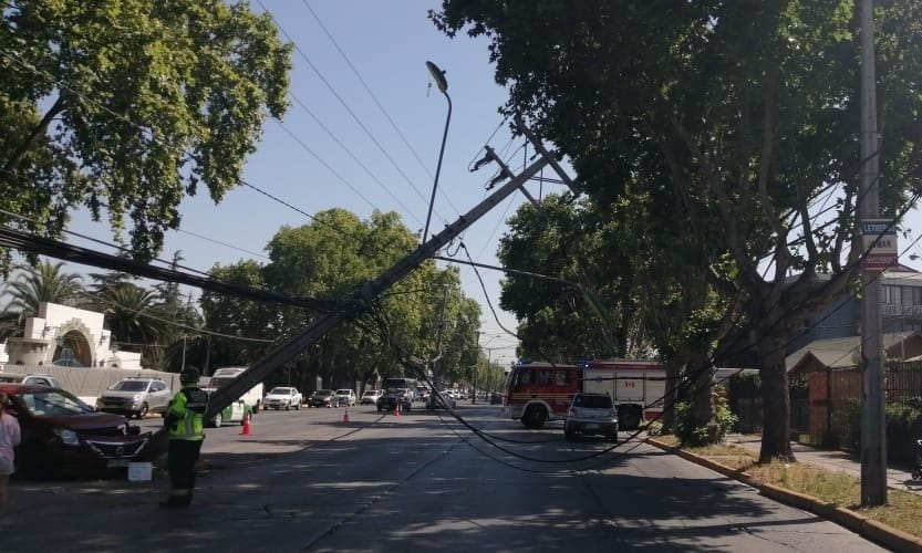 Choque a postes de luz dejó a más de 520 mil clientes sin suministro el primer trimestre de 2021
