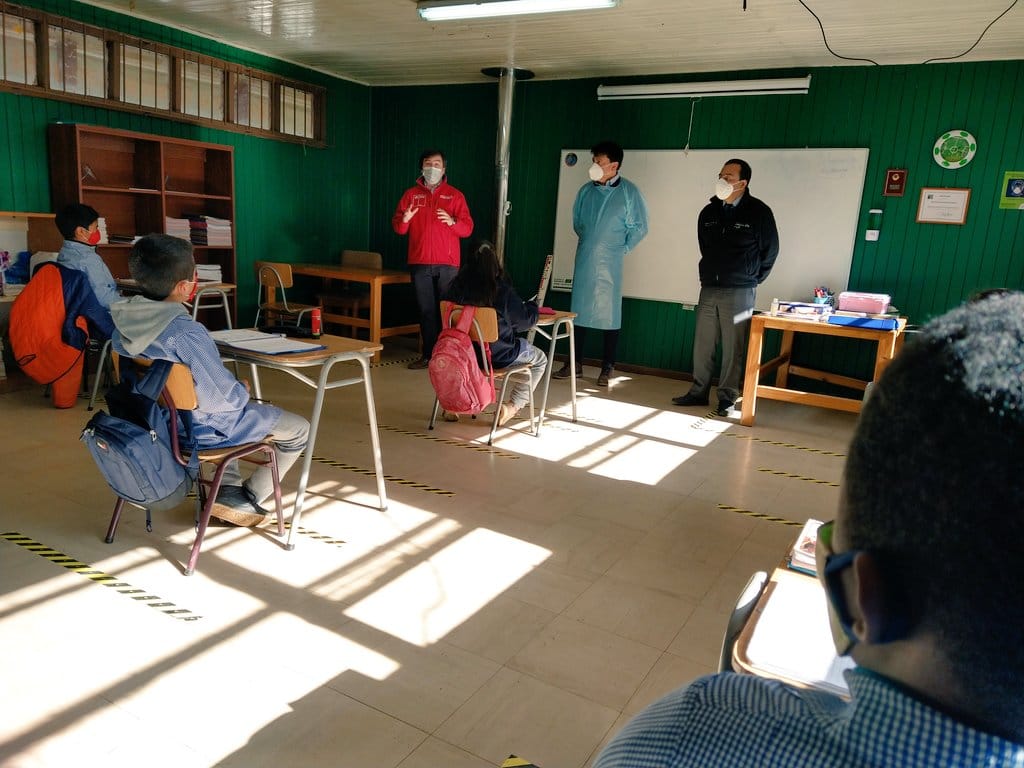 158 establecimientos educacionales de la Región del Biobío se encuentran con clases presenciales