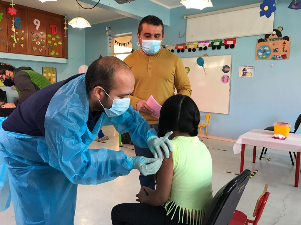 Inmunización contra la influenza en el Biobío alcanza un 39%
