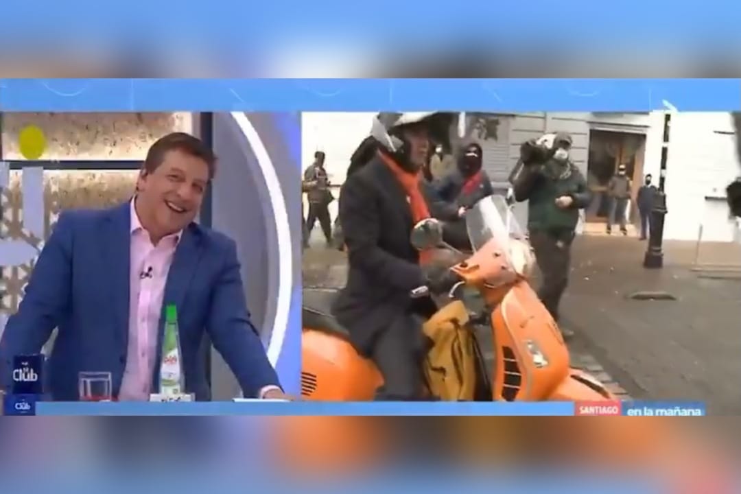 “Estaba haciendo un delivery”: JC Rodríguez se burló de Ignacio Briones por su llegada al Servel