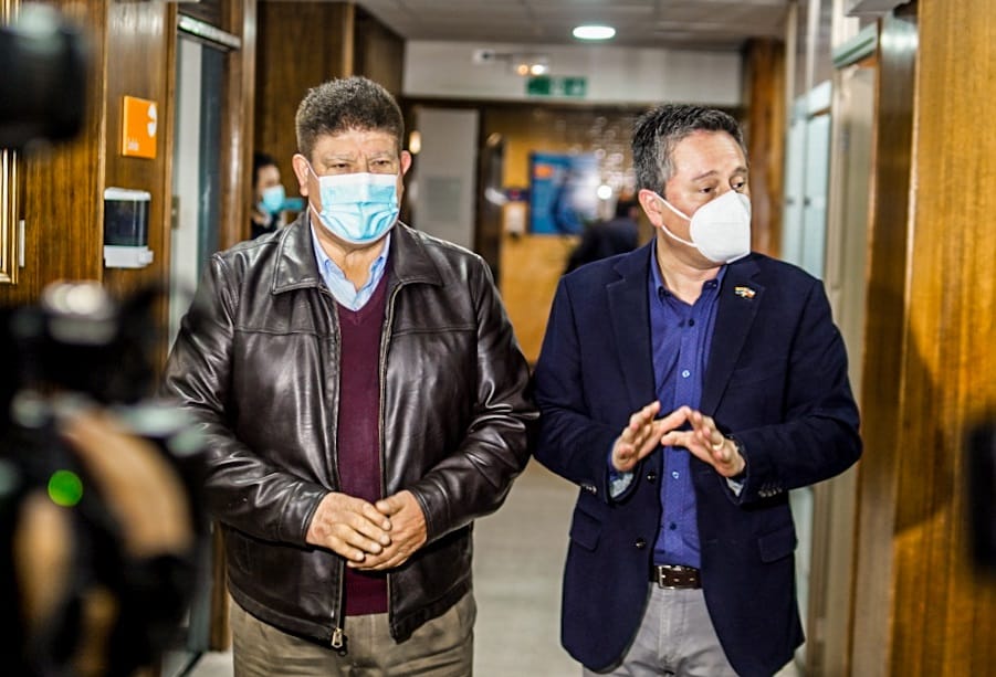 Álvaro Ortiz y Javier Guiñez comprometen apoyo a candidatura de Rodrigo Díaz