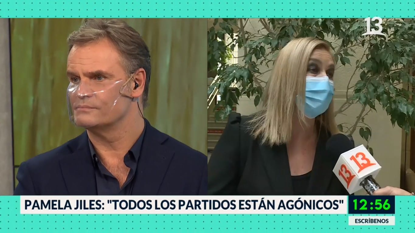 Amaro Gómez-Pablos y Pamela Jiles cruzaron palabras otra vez: Caras lo decían todo