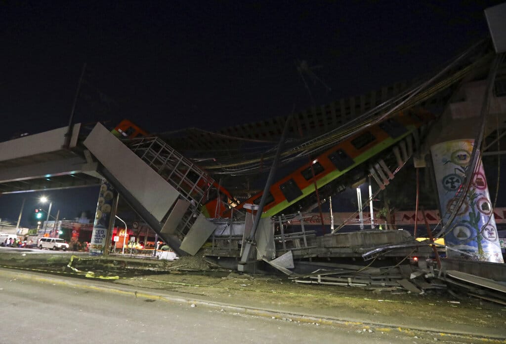 Desplome de la Línea 12 del Metro deja al menos 23 pasajeros muertos y 70 personas heridas en México