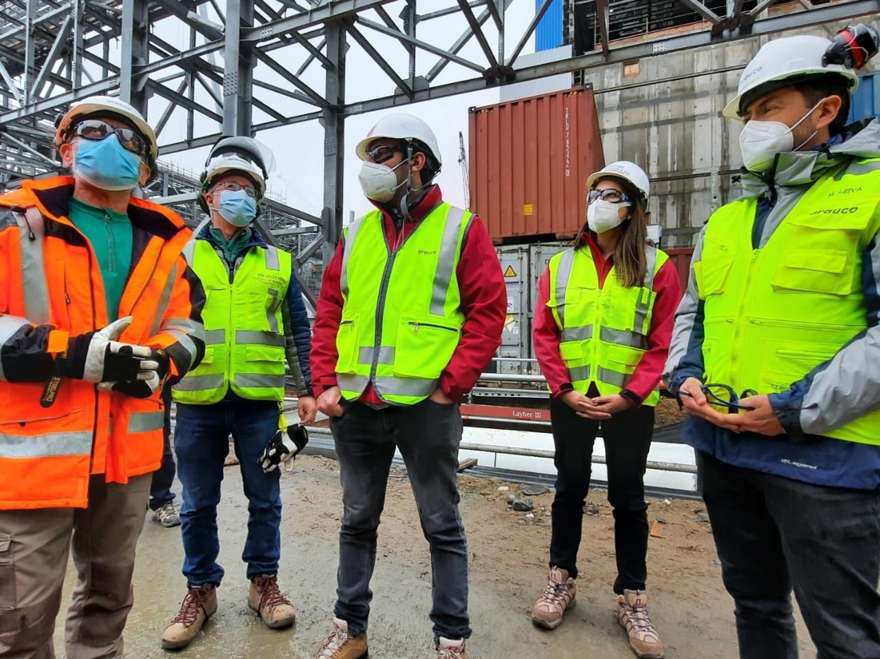 Subsecretario del Trabajo visita obras de Proyecto MAPA Arauco en Biobío