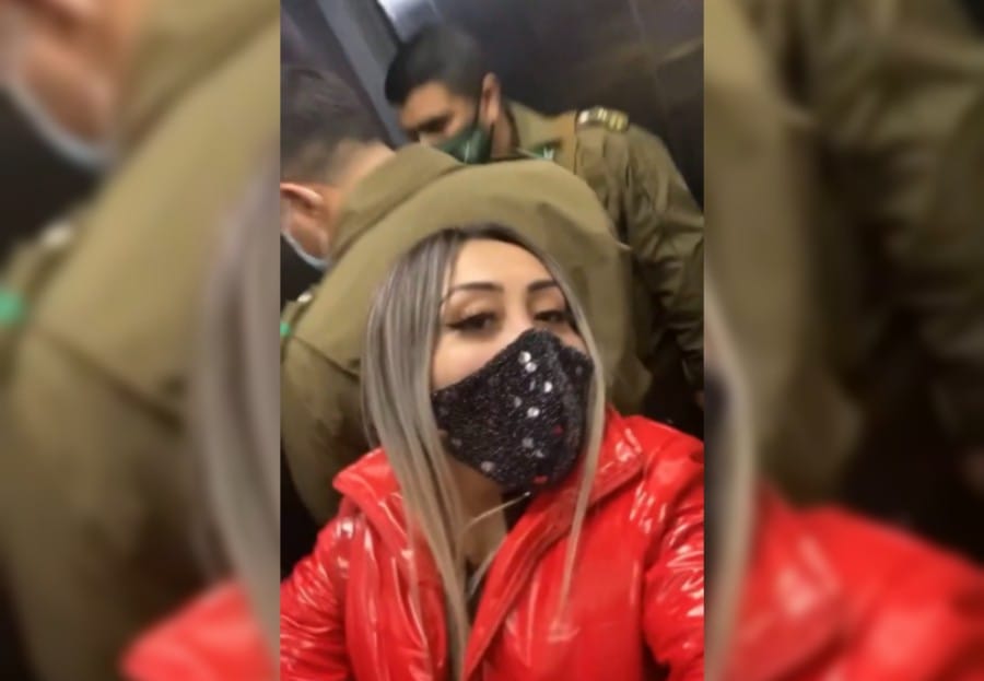 Naya Fácil detenida tras participar en fin de semana de carretes clandestinos: Transmitió fiscalización en vivo