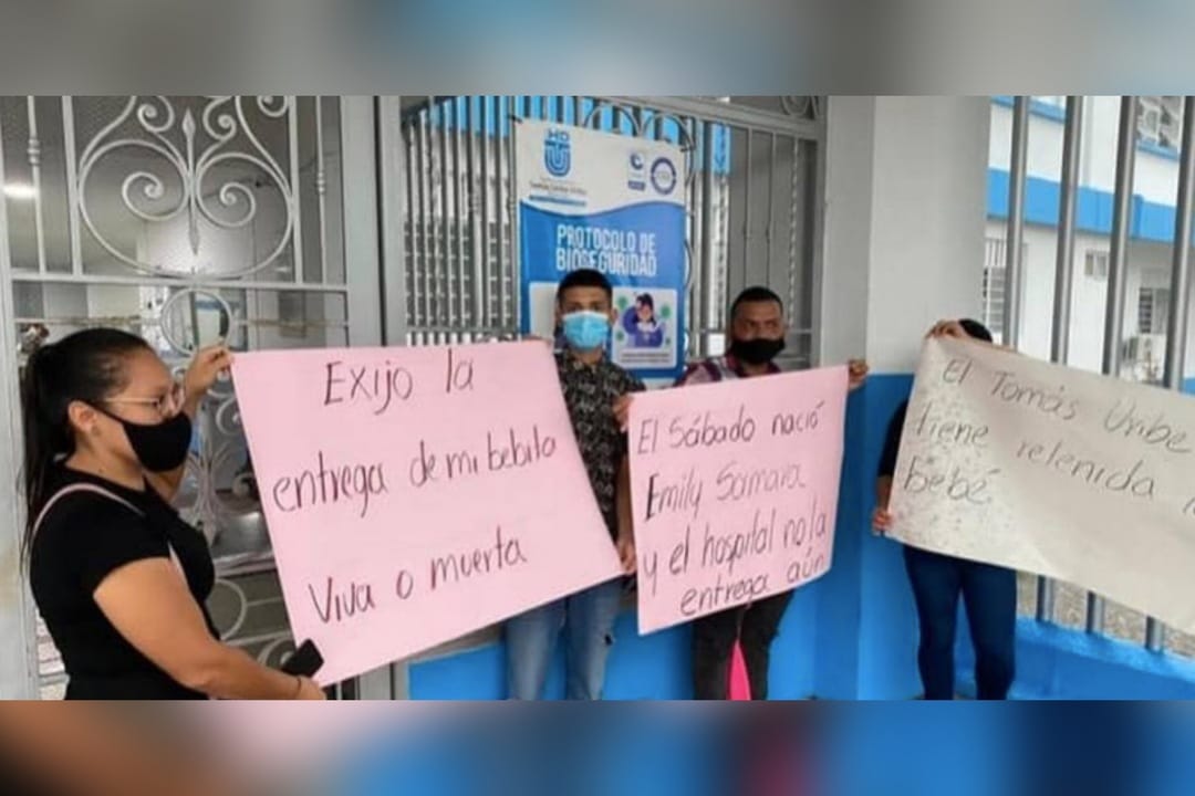 Familia denuncia que hospital le entregó una rata muerta en vez del cuerpo de su bebé