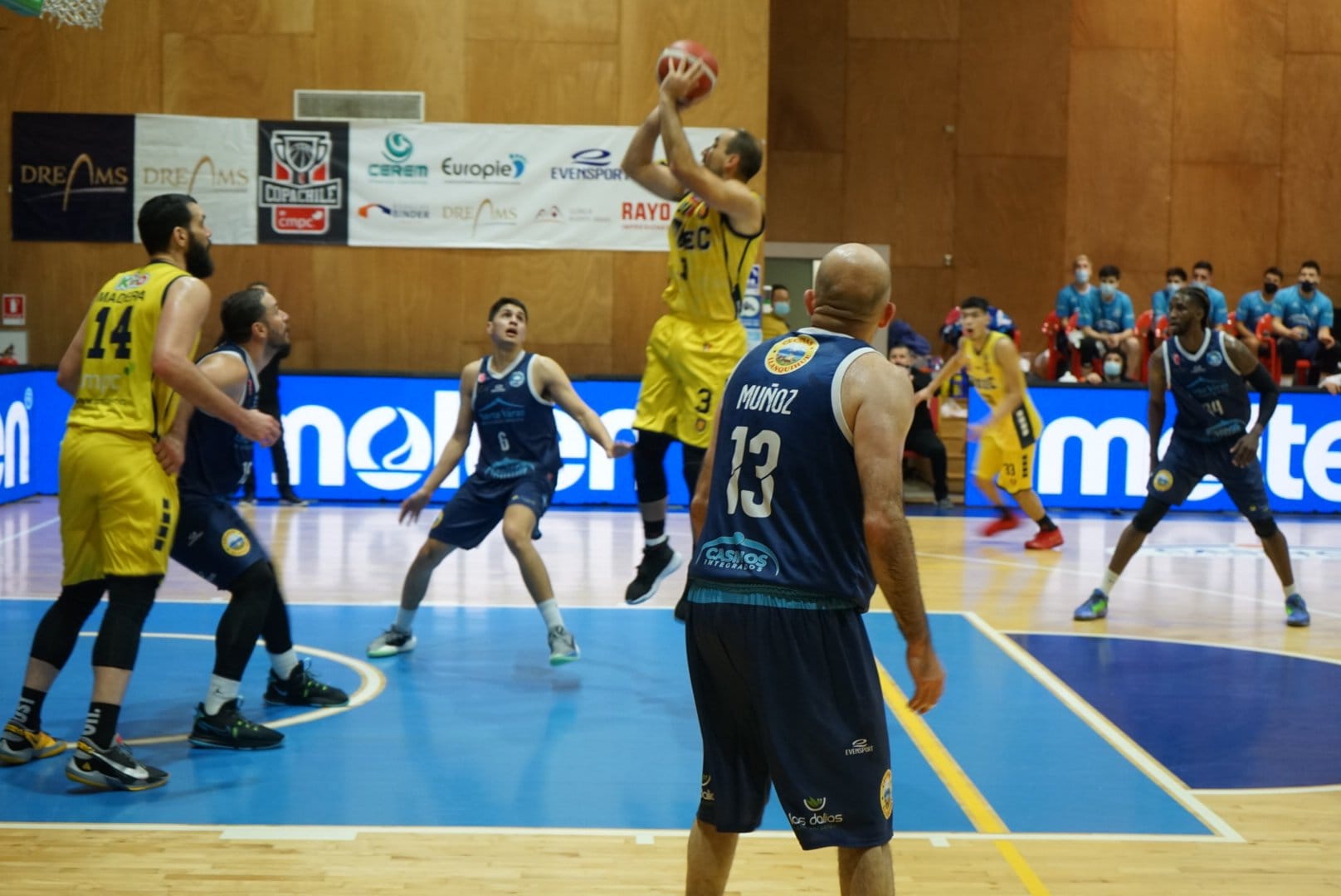 Salto en falso: el Basket UdeC no pudo en la final de la Copa Chile