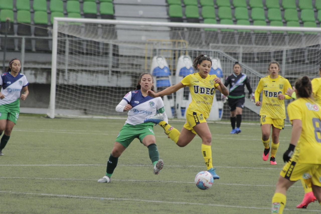 La Universidad de Concepción conquistó su primera victoria en el fútbol femenino
