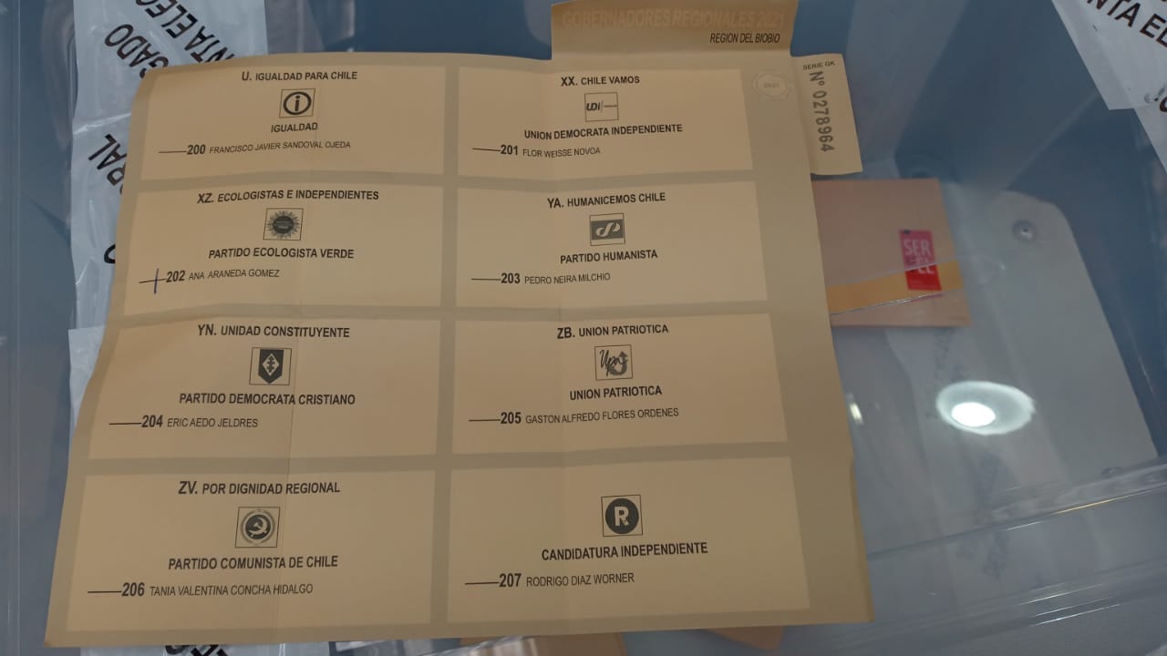 Abogado tomará parte en hecho ocurrido con voto marcado en Concepción